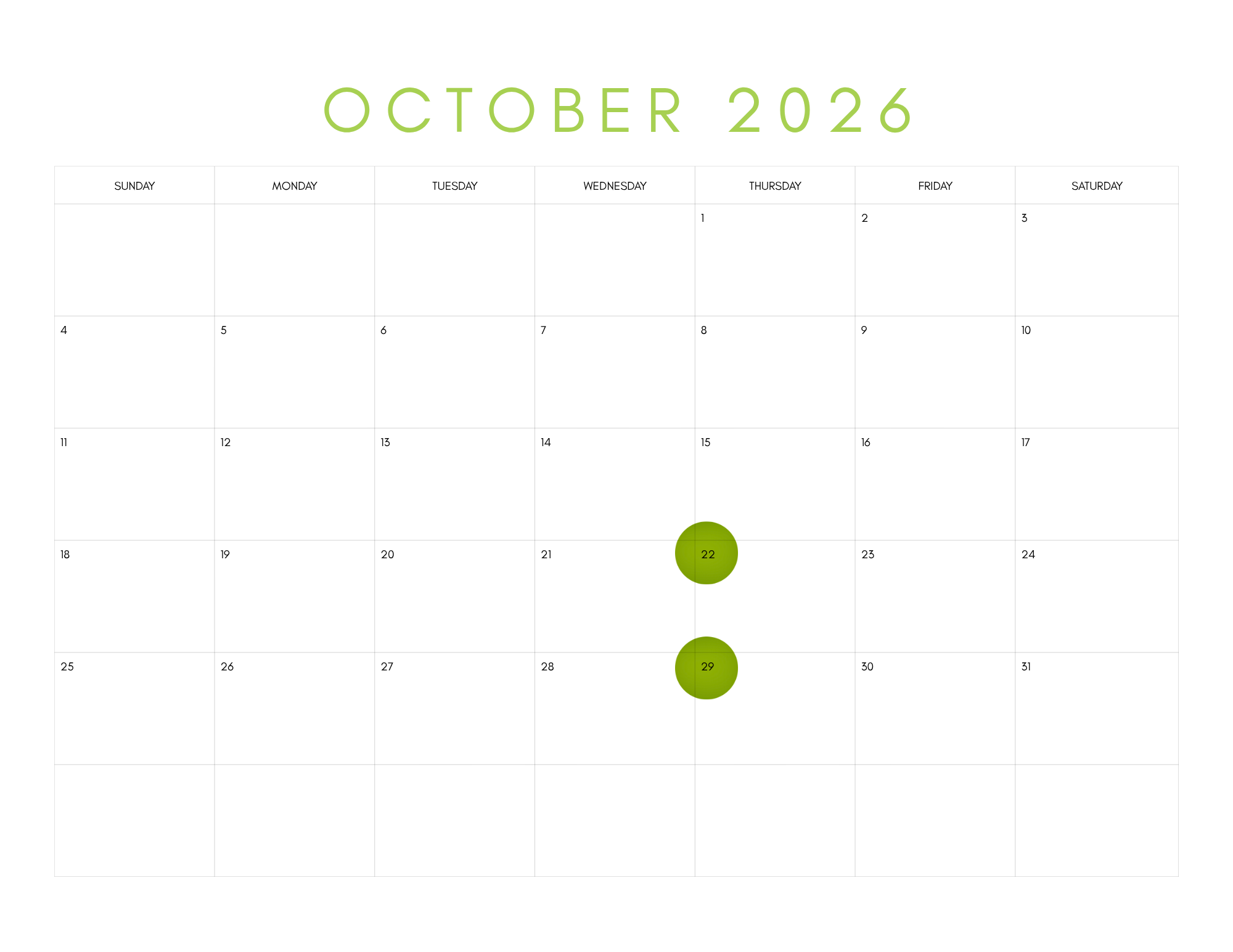 October 2026